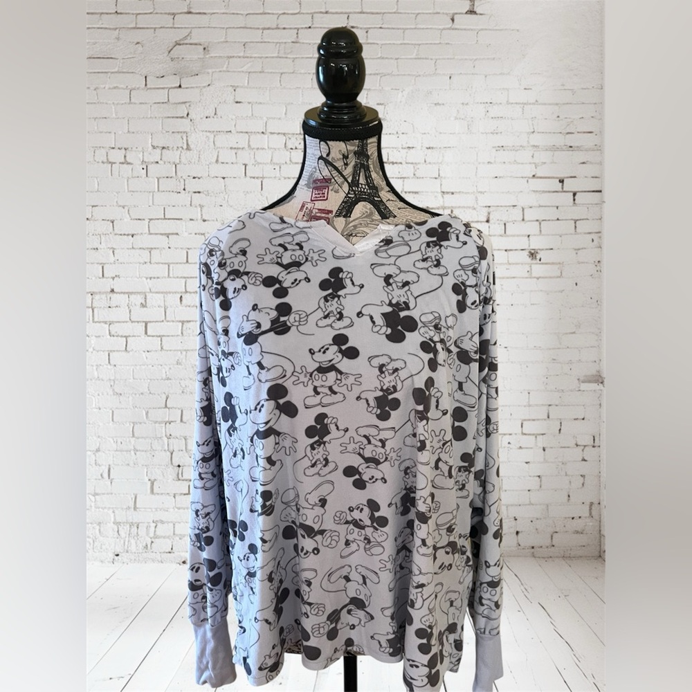 Disney Mickey Mouse Gray Pajamas